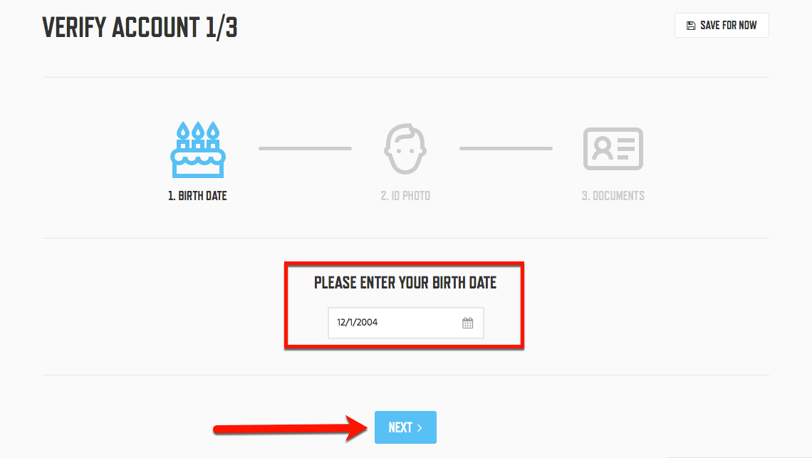 2 - Parent Verify Child Step 1