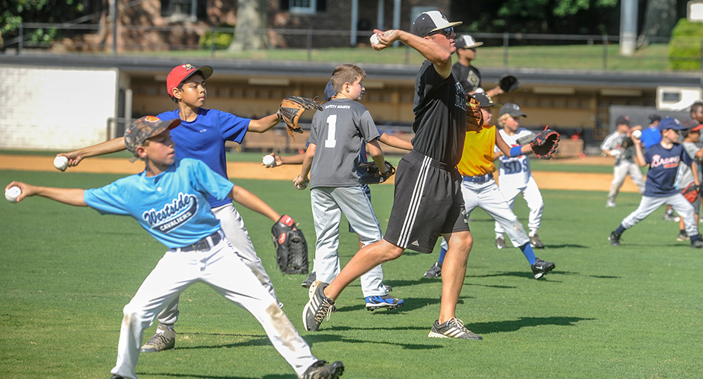 PUTTING ON A SUMMER BASEBALL CAMP